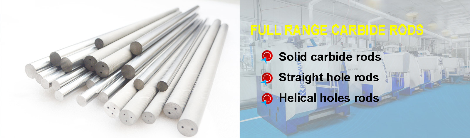 गुणवत्ता टंगस्टन कार्बाइड रॉड फैक्टरी
