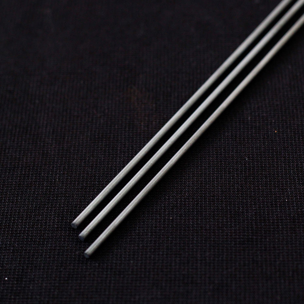 Solid Tungsten Carbide Rod Diameter 2.3mm HRA 91.8 Unground Round Stick